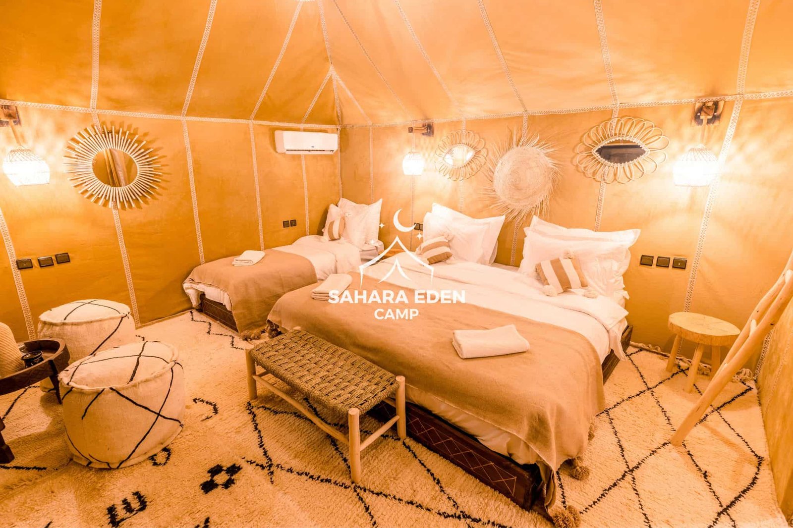 Triple Family Desert Tent