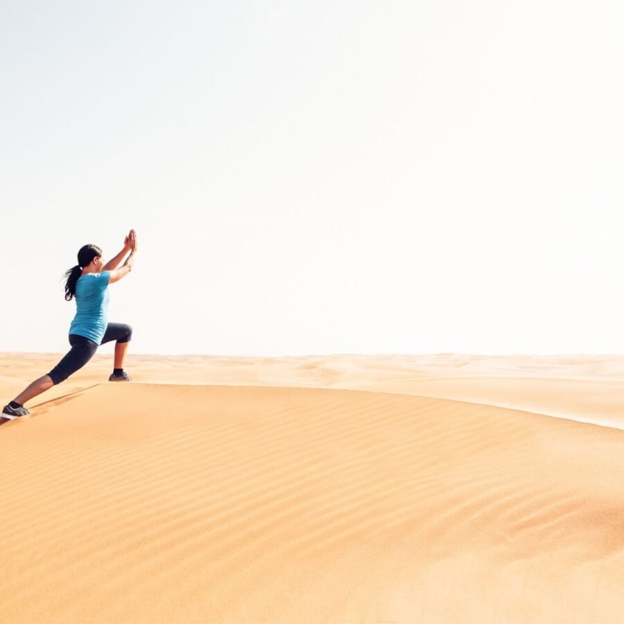 merzouga desert yoga